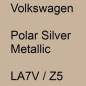 Preview: Volkswagen, Polar Silver Metallic, LA7V / Z5.